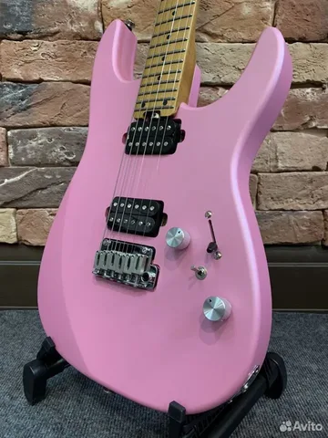Электрогитара EART Guitar DMX-10 Pink