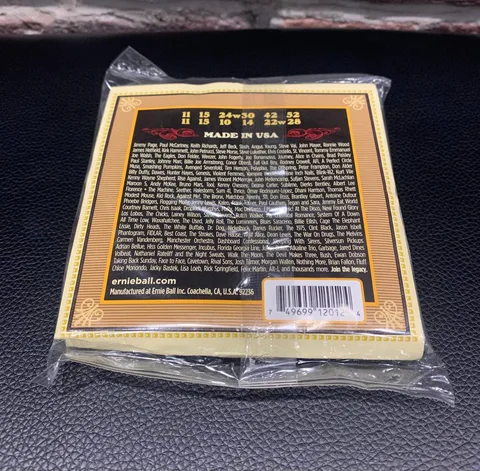 Струны для 12-ти Струнной Акустической Гитары Ernie Ball 11-52 (USA)