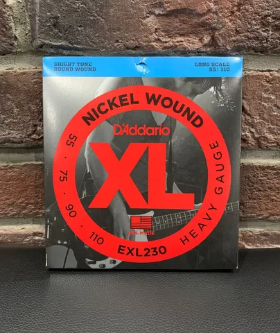 Струны для Бас Гитары D'Addario Long Heavy 55-110 (USA)