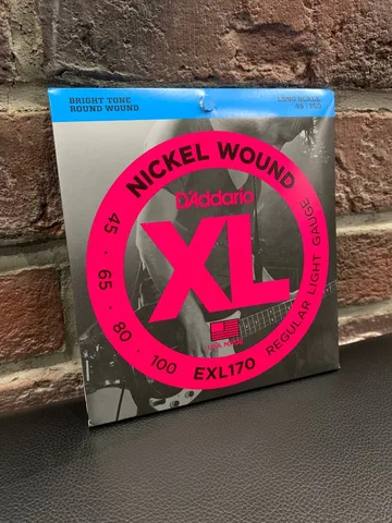 Струны для Бас Гитары D'Addario Long Regular 45-100 (USA)