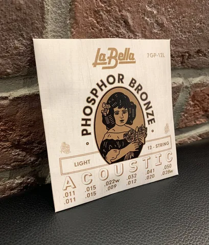 Струны для 12-ми струнной Акустической Гитары La Bella 11-50 (USA) - изображение 3