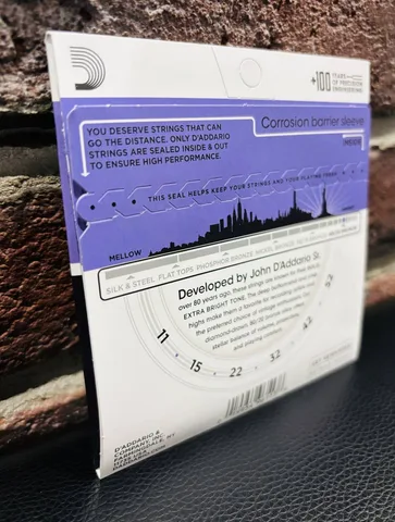 Струны для Акустической Гитары D'Addario 11-52 Custom Light (USA)