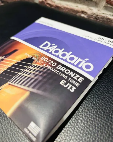 Струны для Акустической Гитары D'Addario 11-52 Custom Light (USA)