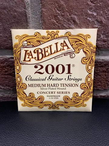 Струны для Классической Гитары La Bella 2001 Medium Hard (USA)
