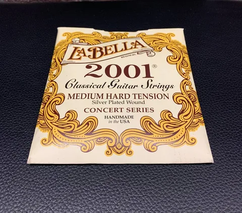 Струны для Классической Гитары La Bella 2001 Medium Hard (USA)