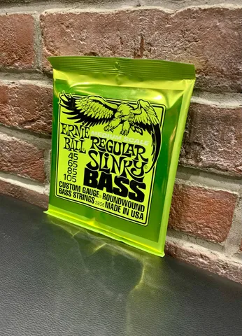 Струны для Бас Гитары Ernie Ball 45-105 (Regular)