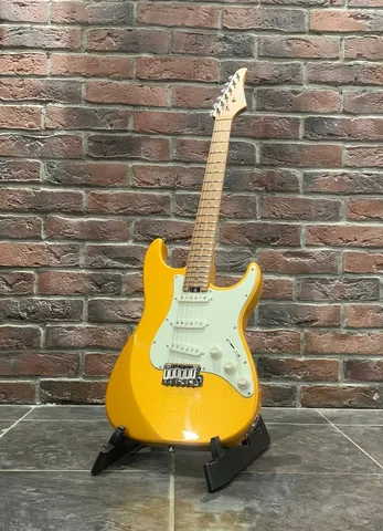 Электрогитара EART Guitar NK-VS60 Gold - изображение 10