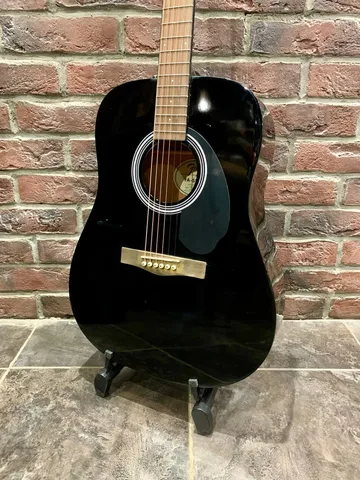 Акустическая Гитара Fender FA-115 BK (Оригинал)