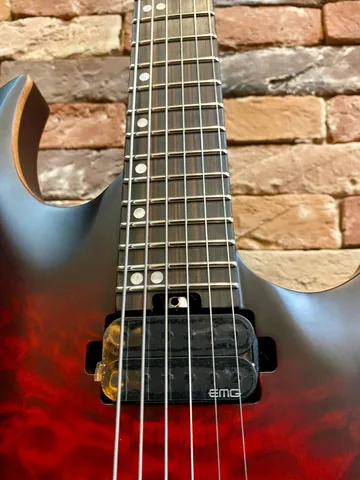Электрогитара Harley Benton Amarok-6 BKRD Quilted Burst (Индонезия)