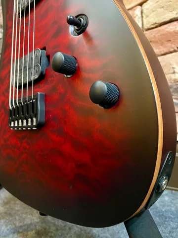 Электрогитара Harley Benton Amarok-6 BKRD Quilted Burst (Индонезия)