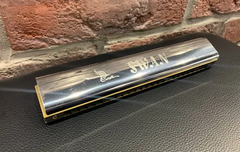 Премиум Губная Гармошка Swan Tremolo Harmonica