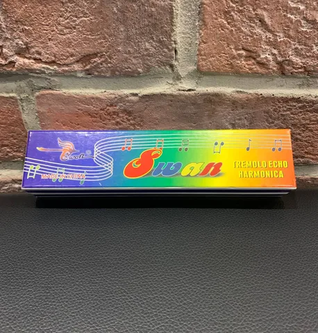 Премиум Губная Гармошка Swan Tremolo Harmonica